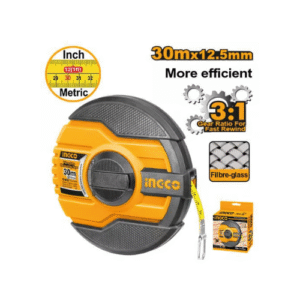 CINTA METRICA 30MX12.5MM FIBRA DE VIDRIO - Image 1